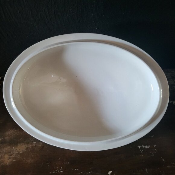 Antique Bridgwood & Son Porcelaine Opaque Oval Serving Dish With Handles, Tureen - Picture 8 of 12